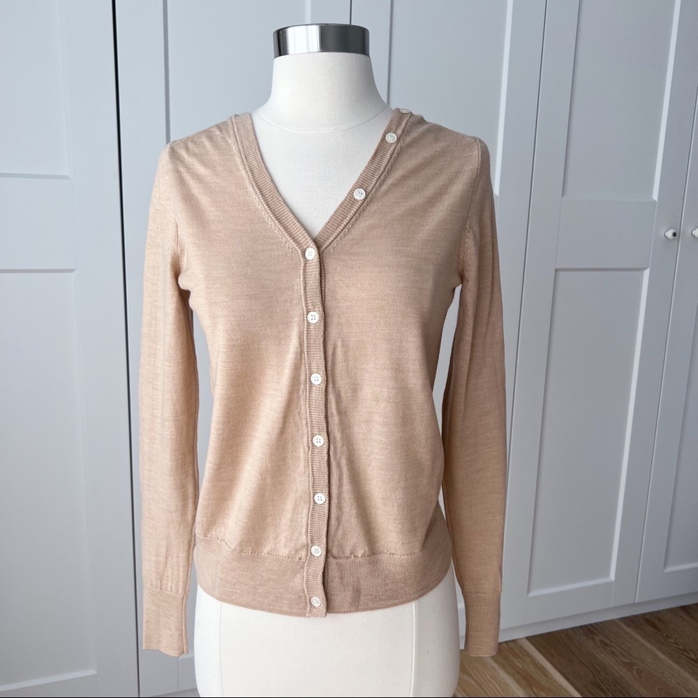 J. Crew Reversible Button-Back Sweater sz. Small - Picture 3 of 4